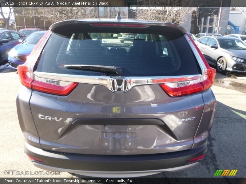 Modern Steel Metallic / Black 2019 Honda CR-V LX AWD