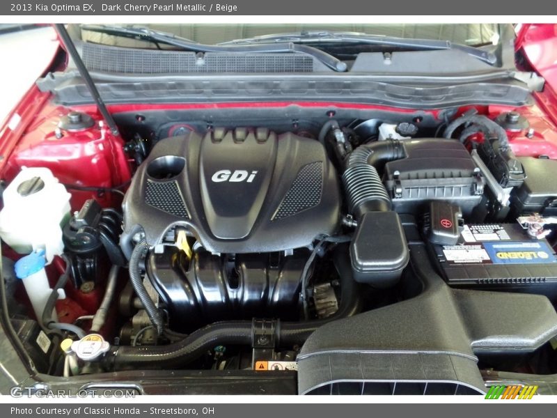Dark Cherry Pearl Metallic / Beige 2013 Kia Optima EX