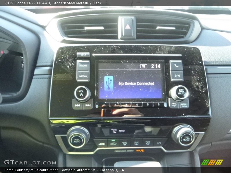 Modern Steel Metallic / Black 2019 Honda CR-V LX AWD