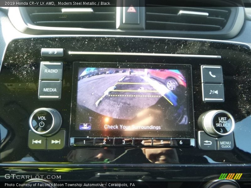 Modern Steel Metallic / Black 2019 Honda CR-V LX AWD