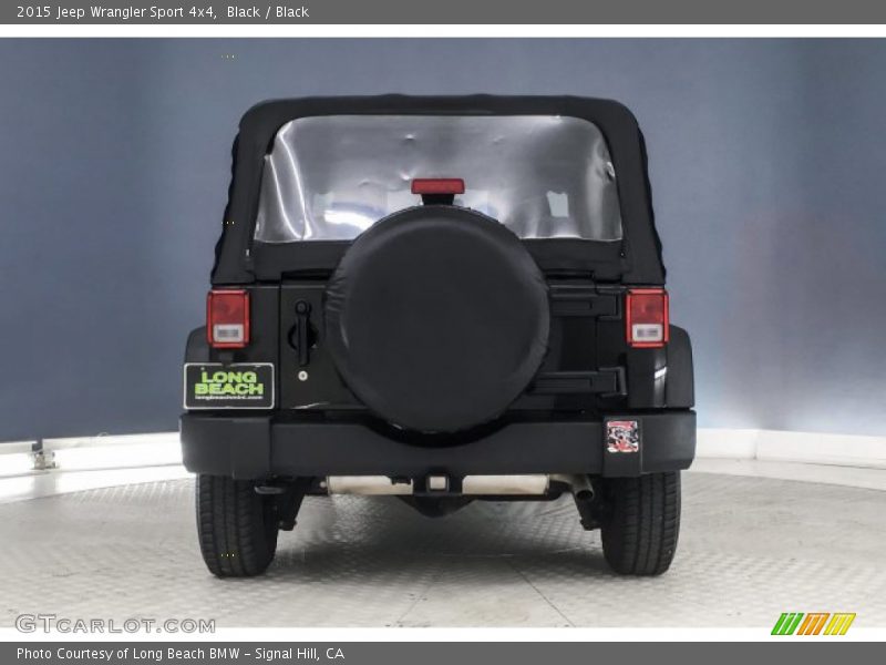 Black / Black 2015 Jeep Wrangler Sport 4x4