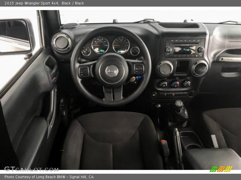 Black / Black 2015 Jeep Wrangler Sport 4x4