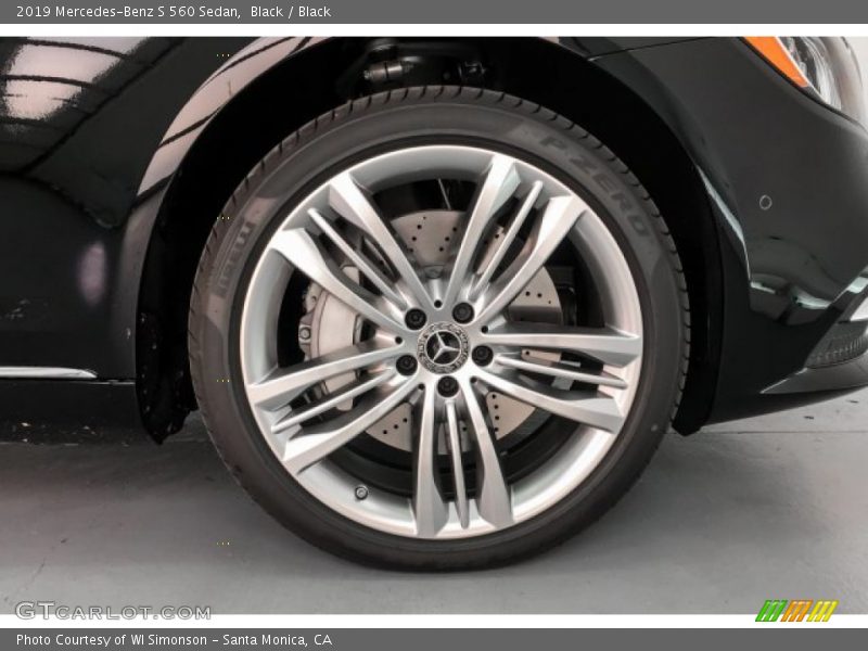 Black / Black 2019 Mercedes-Benz S 560 Sedan