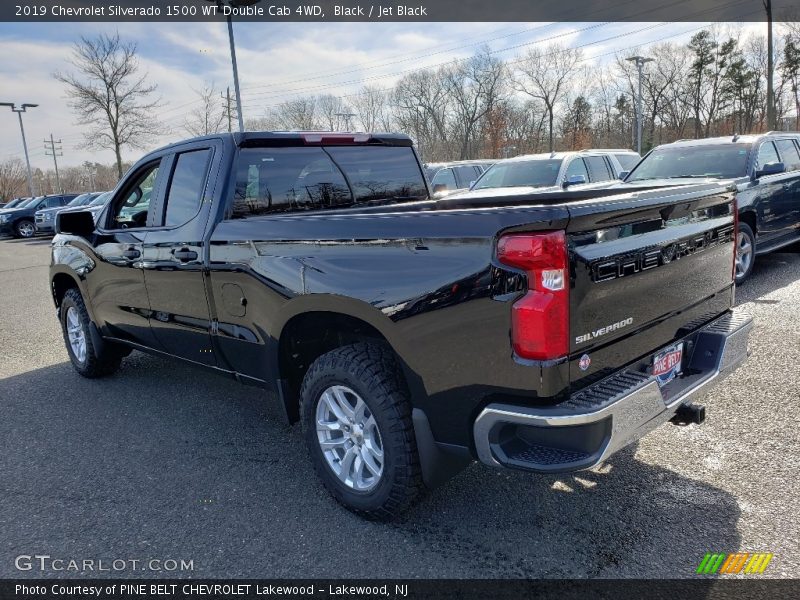 Black / Jet Black 2019 Chevrolet Silverado 1500 WT Double Cab 4WD