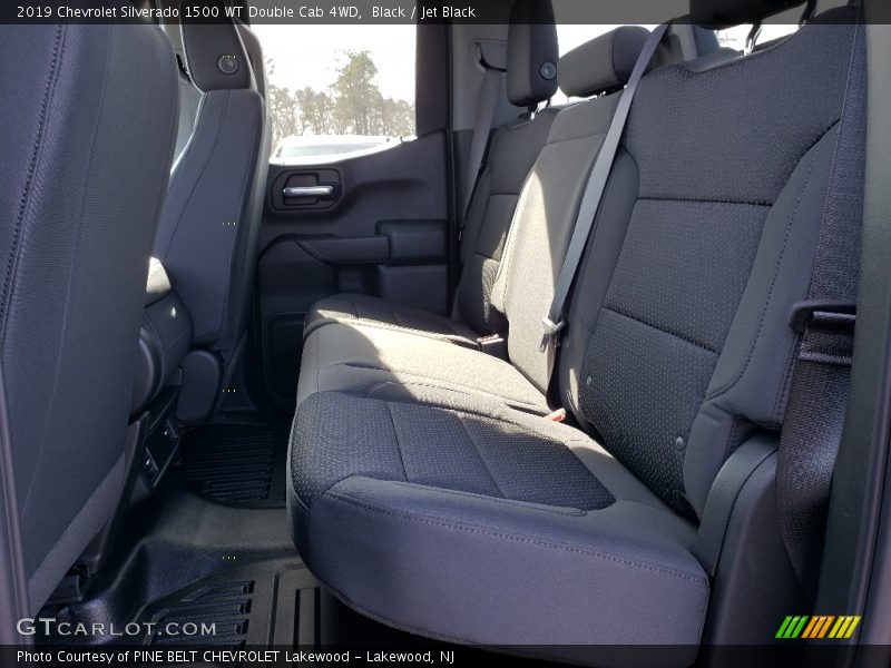 Black / Jet Black 2019 Chevrolet Silverado 1500 WT Double Cab 4WD
