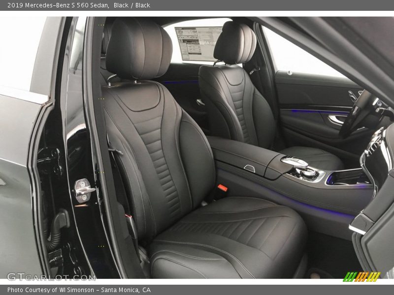 Black / Black 2019 Mercedes-Benz S 560 Sedan