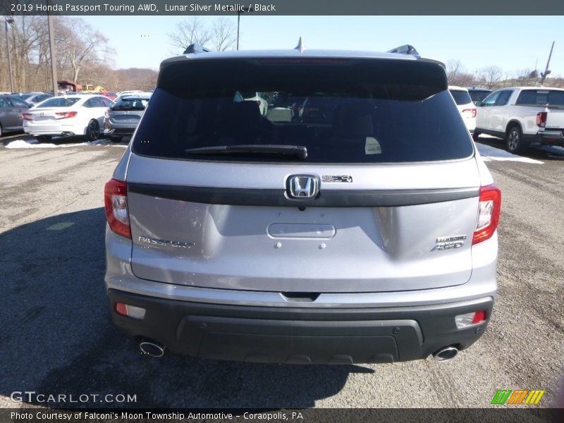 Lunar Silver Metallic / Black 2019 Honda Passport Touring AWD