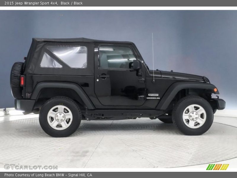 Black / Black 2015 Jeep Wrangler Sport 4x4