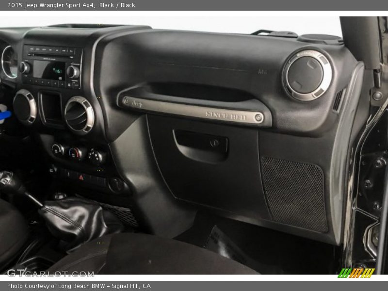 Black / Black 2015 Jeep Wrangler Sport 4x4