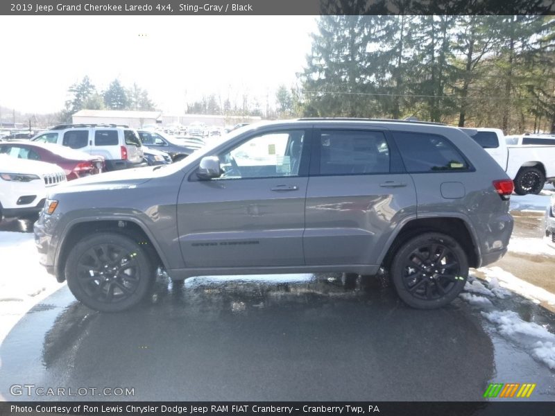 Sting-Gray / Black 2019 Jeep Grand Cherokee Laredo 4x4