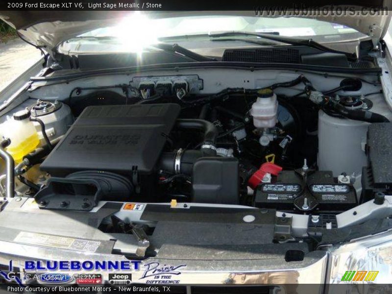 Light Sage Metallic / Stone 2009 Ford Escape XLT V6