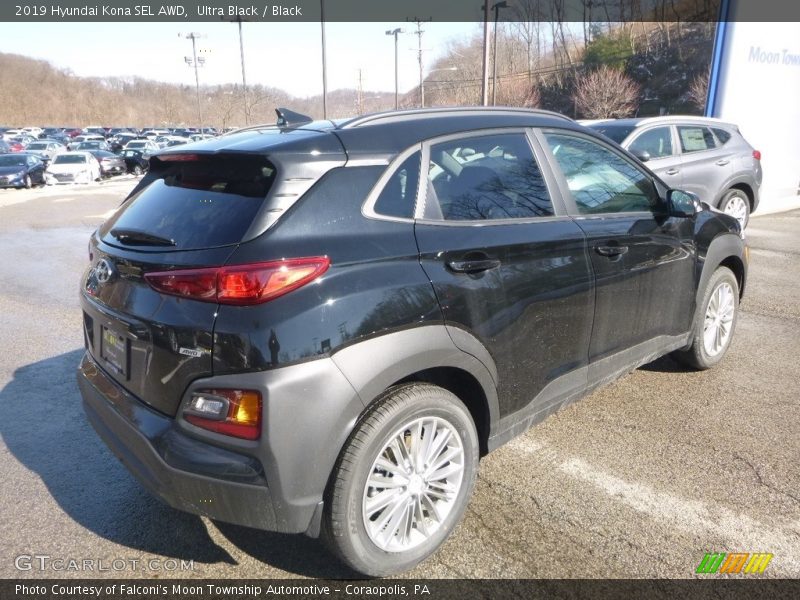 Ultra Black / Black 2019 Hyundai Kona SEL AWD