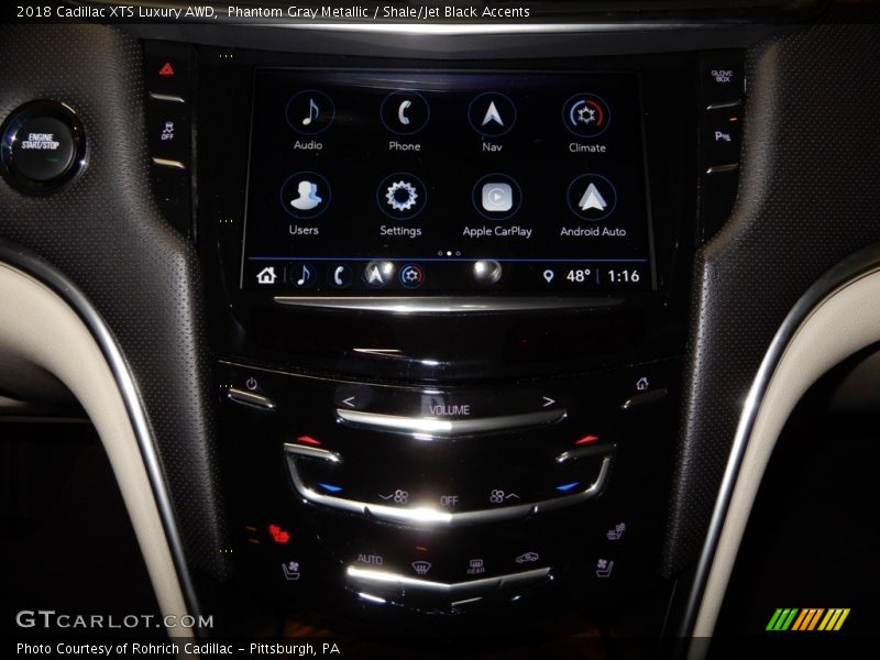 Phantom Gray Metallic / Shale/Jet Black Accents 2018 Cadillac XTS Luxury AWD