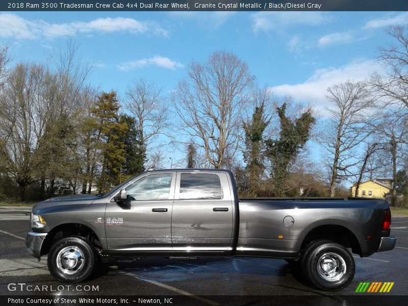 Granite Crystal Metallic / Black/Diesel Gray 2018 Ram 3500 Tradesman Crew Cab 4x4 Dual Rear Wheel