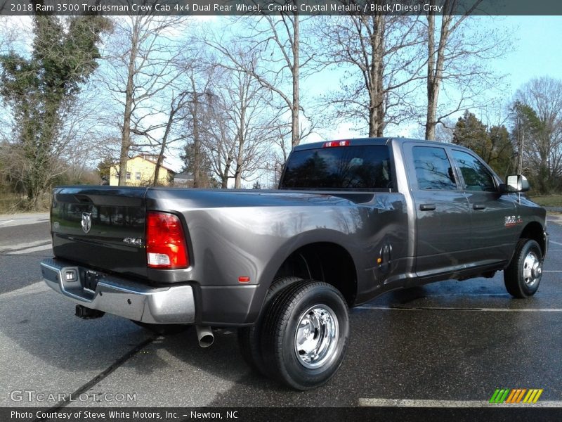 Granite Crystal Metallic / Black/Diesel Gray 2018 Ram 3500 Tradesman Crew Cab 4x4 Dual Rear Wheel