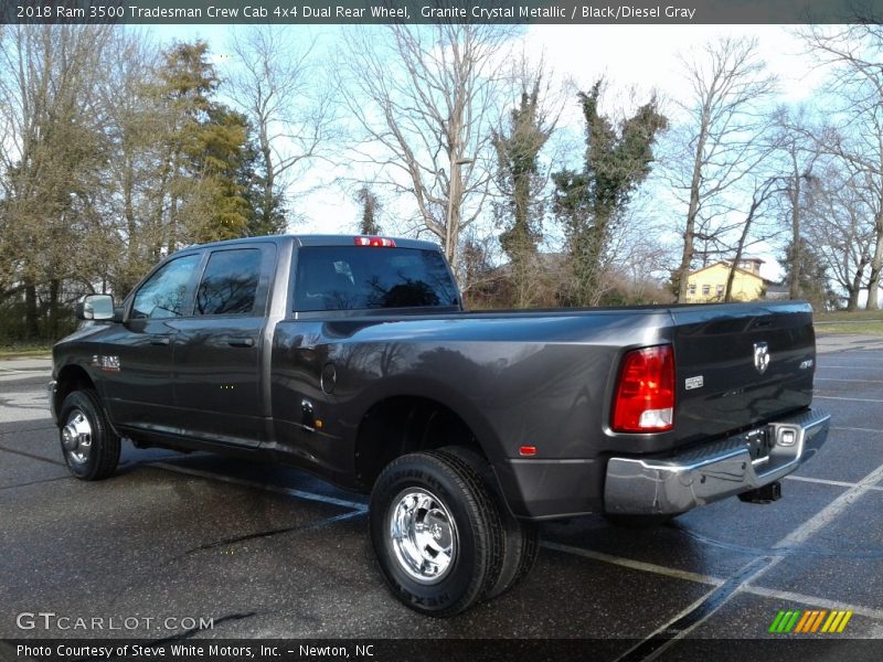 Granite Crystal Metallic / Black/Diesel Gray 2018 Ram 3500 Tradesman Crew Cab 4x4 Dual Rear Wheel