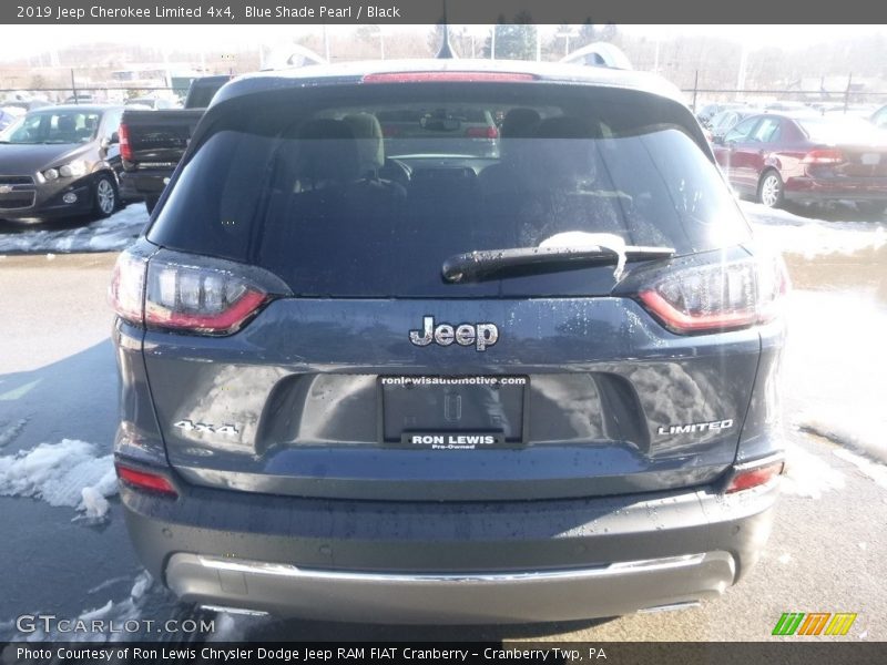 Blue Shade Pearl / Black 2019 Jeep Cherokee Limited 4x4