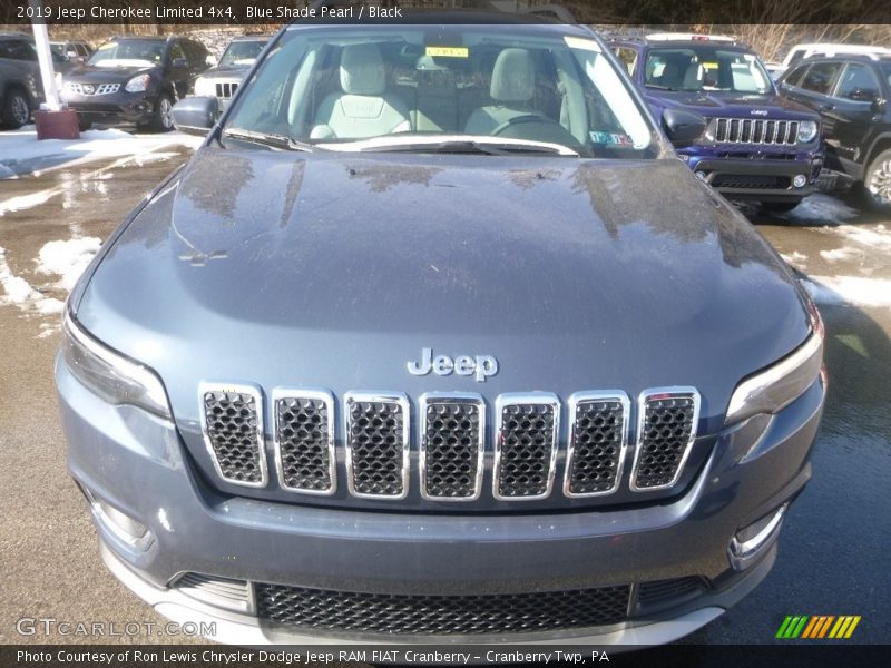 Blue Shade Pearl / Black 2019 Jeep Cherokee Limited 4x4