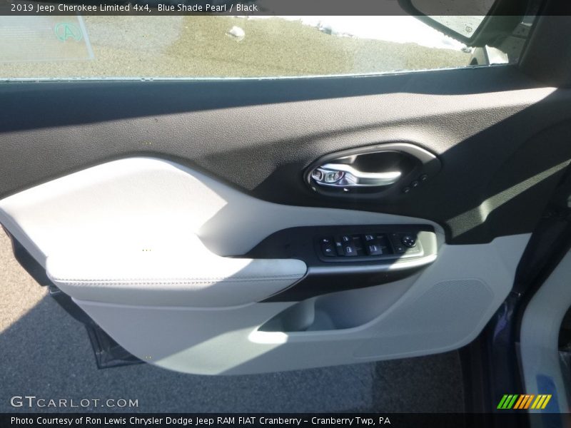 Blue Shade Pearl / Black 2019 Jeep Cherokee Limited 4x4