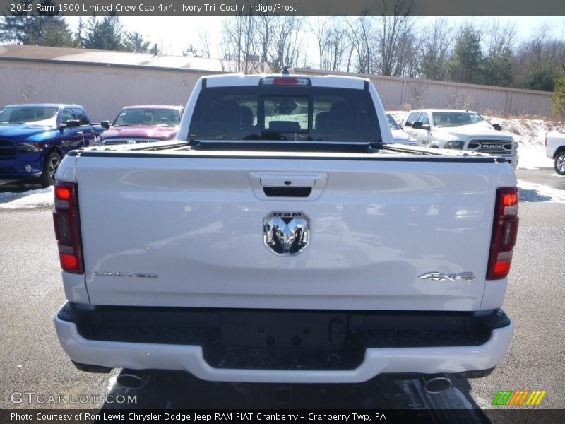 Ivory Tri–Coat / Indigo/Frost 2019 Ram 1500 Limited Crew Cab 4x4