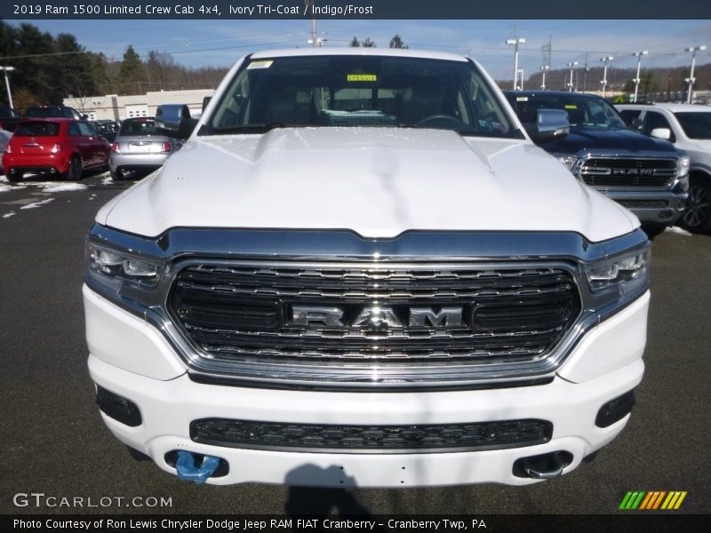 Ivory Tri–Coat / Indigo/Frost 2019 Ram 1500 Limited Crew Cab 4x4