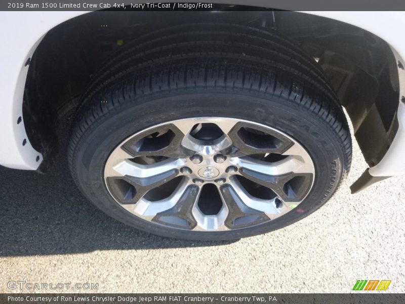 Ivory Tri–Coat / Indigo/Frost 2019 Ram 1500 Limited Crew Cab 4x4