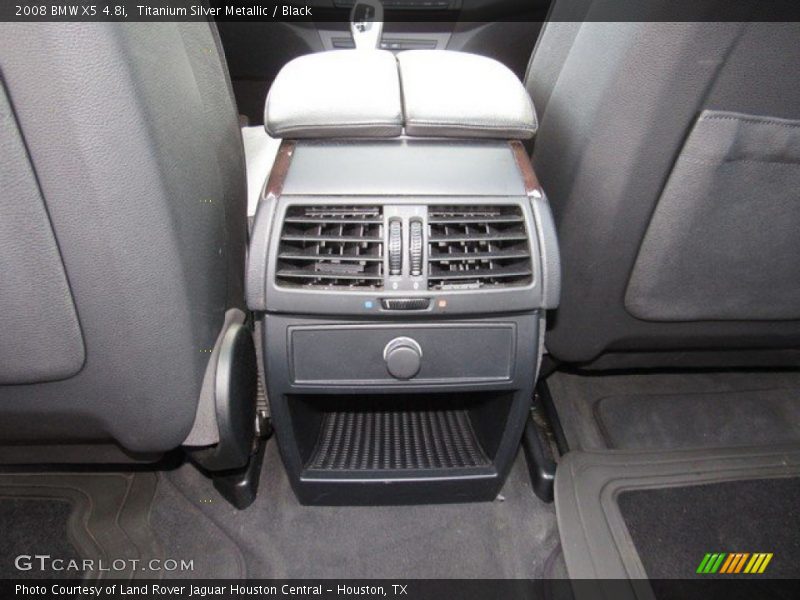 Titanium Silver Metallic / Black 2008 BMW X5 4.8i