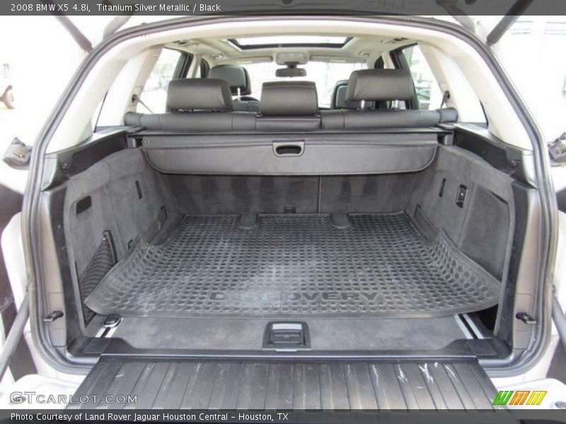 Titanium Silver Metallic / Black 2008 BMW X5 4.8i