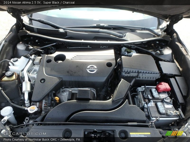 Super Black / Charcoal 2014 Nissan Altima 2.5 SV