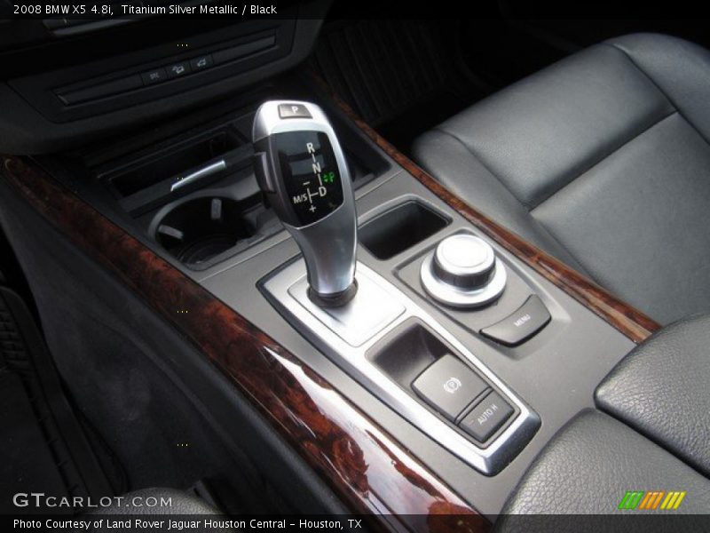 Titanium Silver Metallic / Black 2008 BMW X5 4.8i