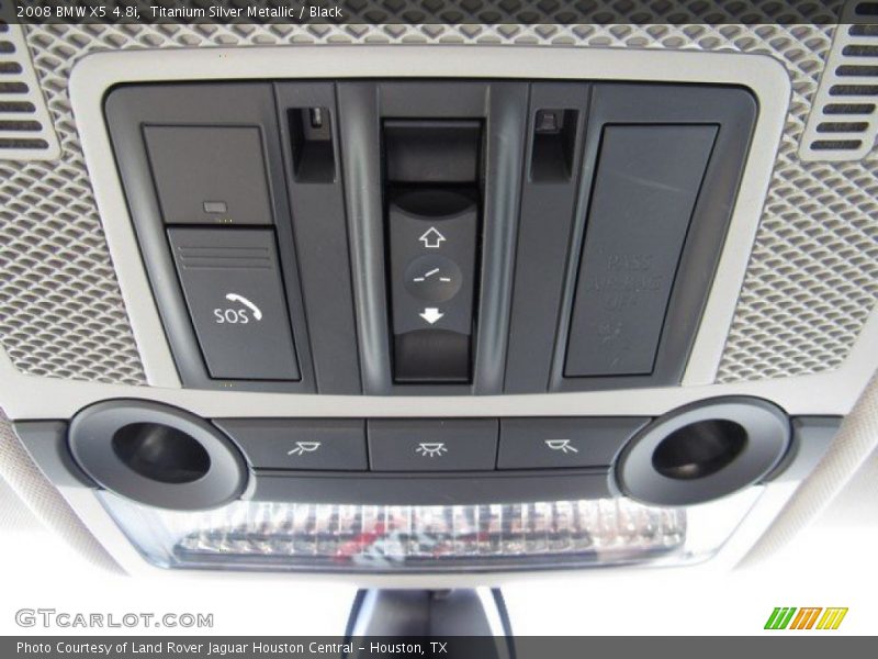 Titanium Silver Metallic / Black 2008 BMW X5 4.8i