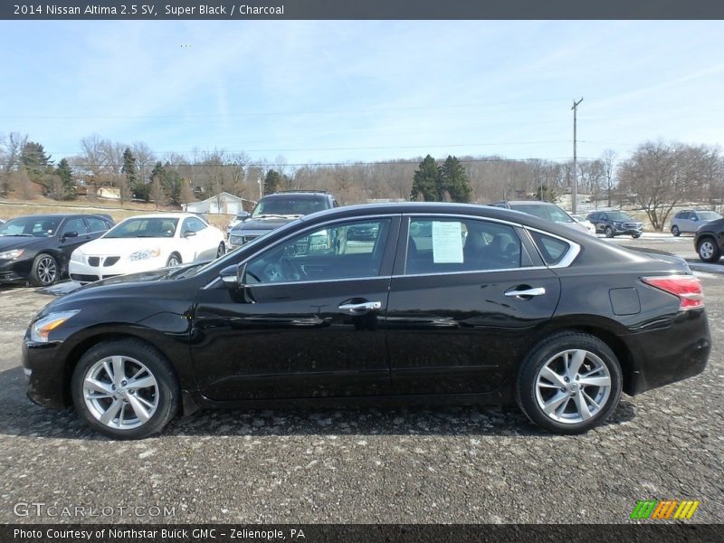 Super Black / Charcoal 2014 Nissan Altima 2.5 SV