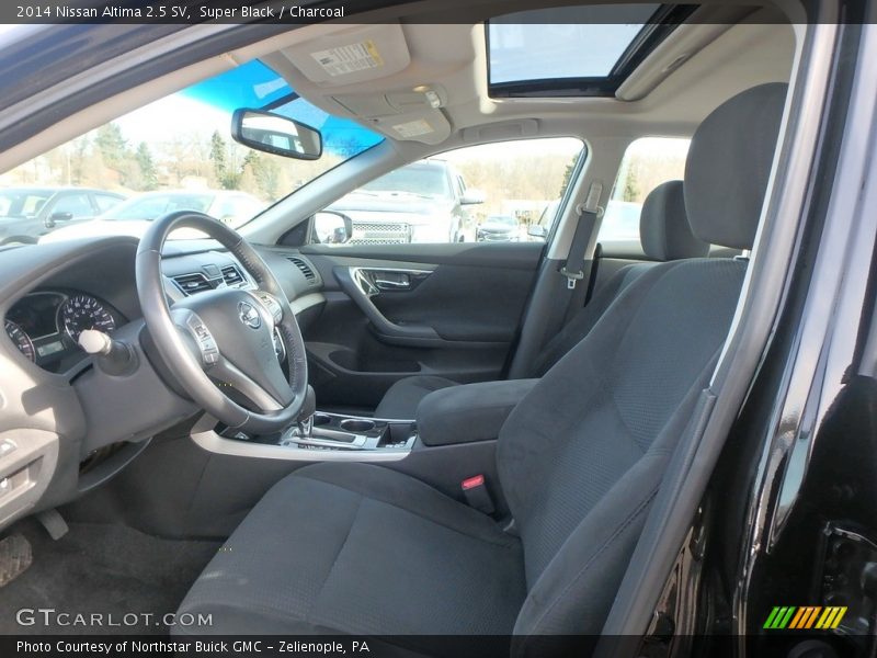 Super Black / Charcoal 2014 Nissan Altima 2.5 SV