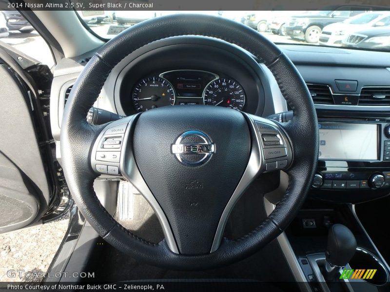 Super Black / Charcoal 2014 Nissan Altima 2.5 SV