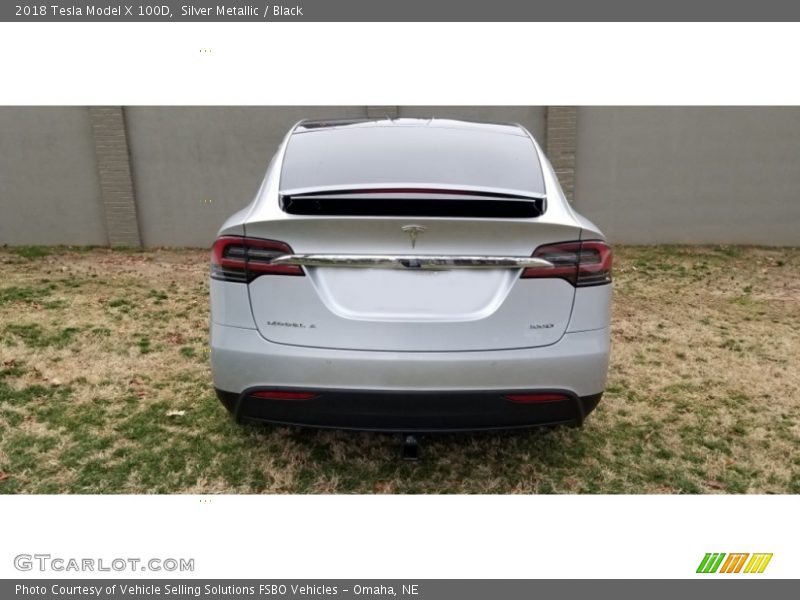 Silver Metallic / Black 2018 Tesla Model X 100D