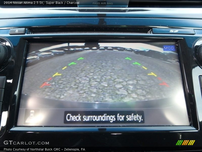 Super Black / Charcoal 2014 Nissan Altima 2.5 SV