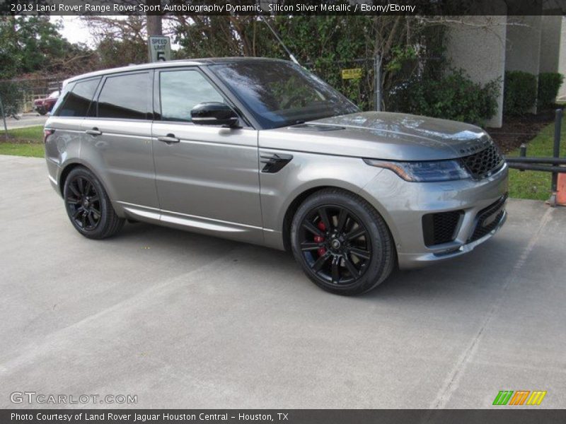 Silicon Silver Metallic / Ebony/Ebony 2019 Land Rover Range Rover Sport Autobiography Dynamic
