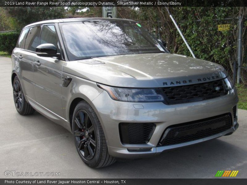Silicon Silver Metallic / Ebony/Ebony 2019 Land Rover Range Rover Sport Autobiography Dynamic