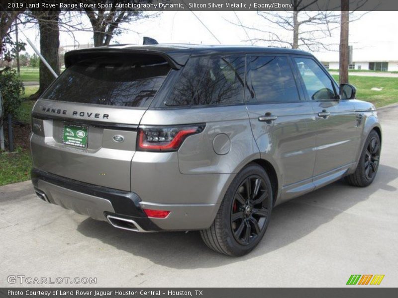 Silicon Silver Metallic / Ebony/Ebony 2019 Land Rover Range Rover Sport Autobiography Dynamic