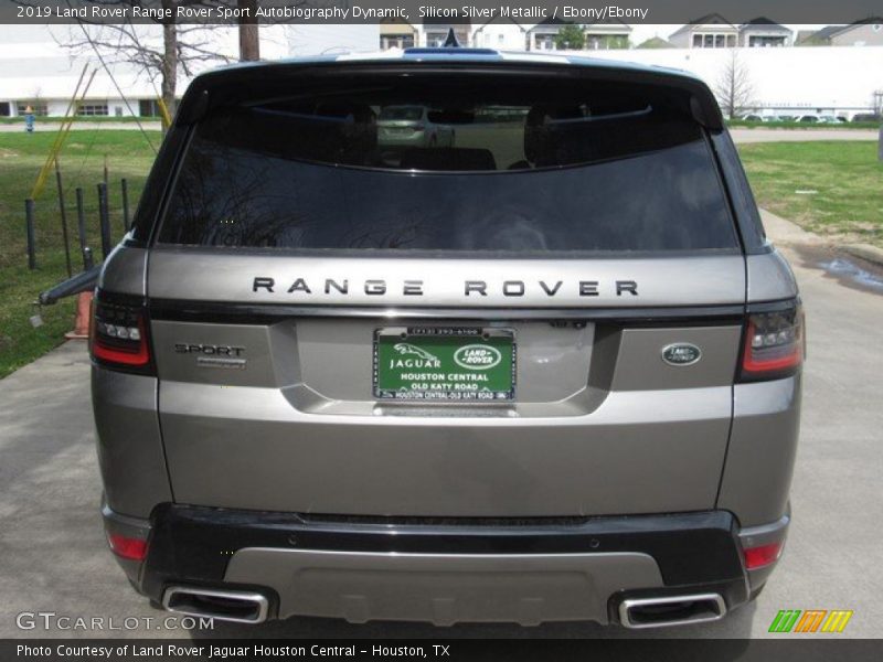 Silicon Silver Metallic / Ebony/Ebony 2019 Land Rover Range Rover Sport Autobiography Dynamic