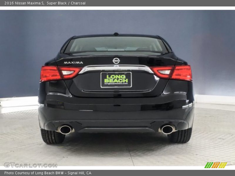 Super Black / Charcoal 2016 Nissan Maxima S