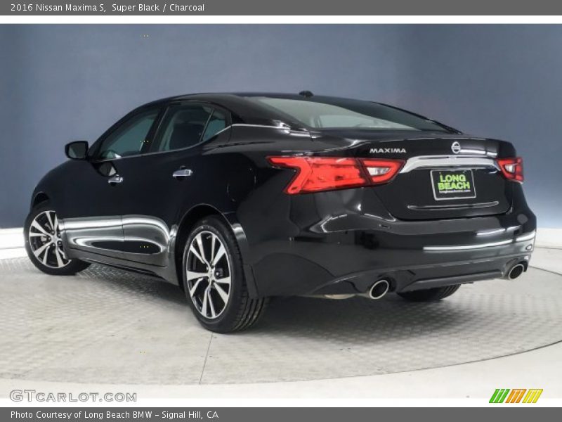 Super Black / Charcoal 2016 Nissan Maxima S