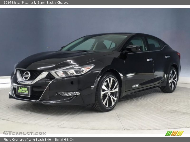 Super Black / Charcoal 2016 Nissan Maxima S