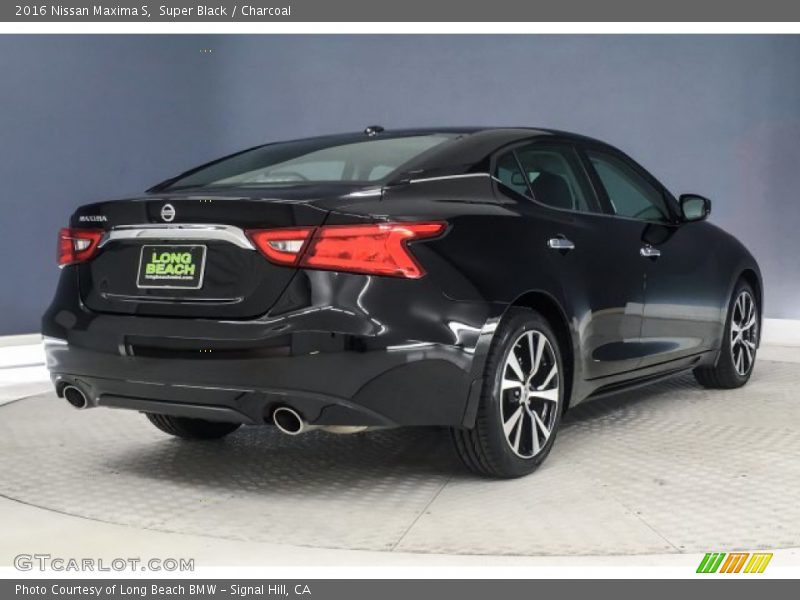 Super Black / Charcoal 2016 Nissan Maxima S