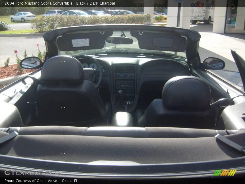 Black / Dark Charcoal 2004 Ford Mustang Cobra Convertible