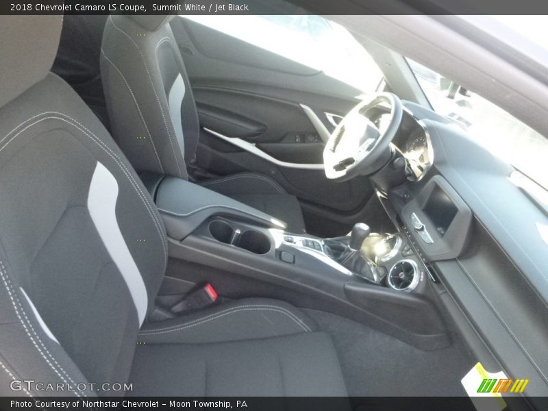 Summit White / Jet Black 2018 Chevrolet Camaro LS Coupe