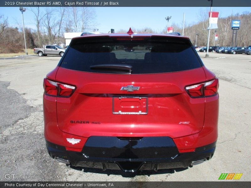 Cajun Red Tintcoat / Jet Black 2019 Chevrolet Blazer RS AWD