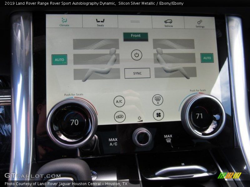 Silicon Silver Metallic / Ebony/Ebony 2019 Land Rover Range Rover Sport Autobiography Dynamic