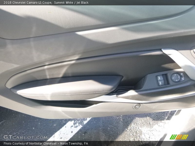 Summit White / Jet Black 2018 Chevrolet Camaro LS Coupe