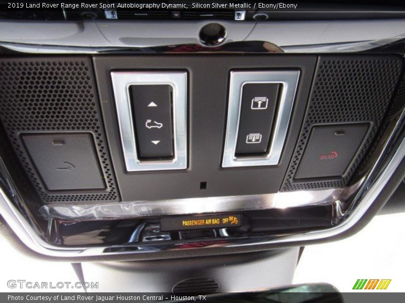 Silicon Silver Metallic / Ebony/Ebony 2019 Land Rover Range Rover Sport Autobiography Dynamic